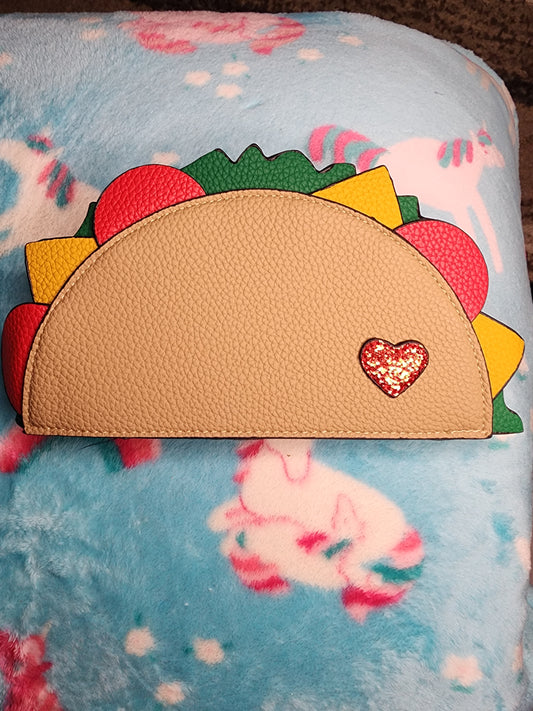 Taco Wristlet Bag