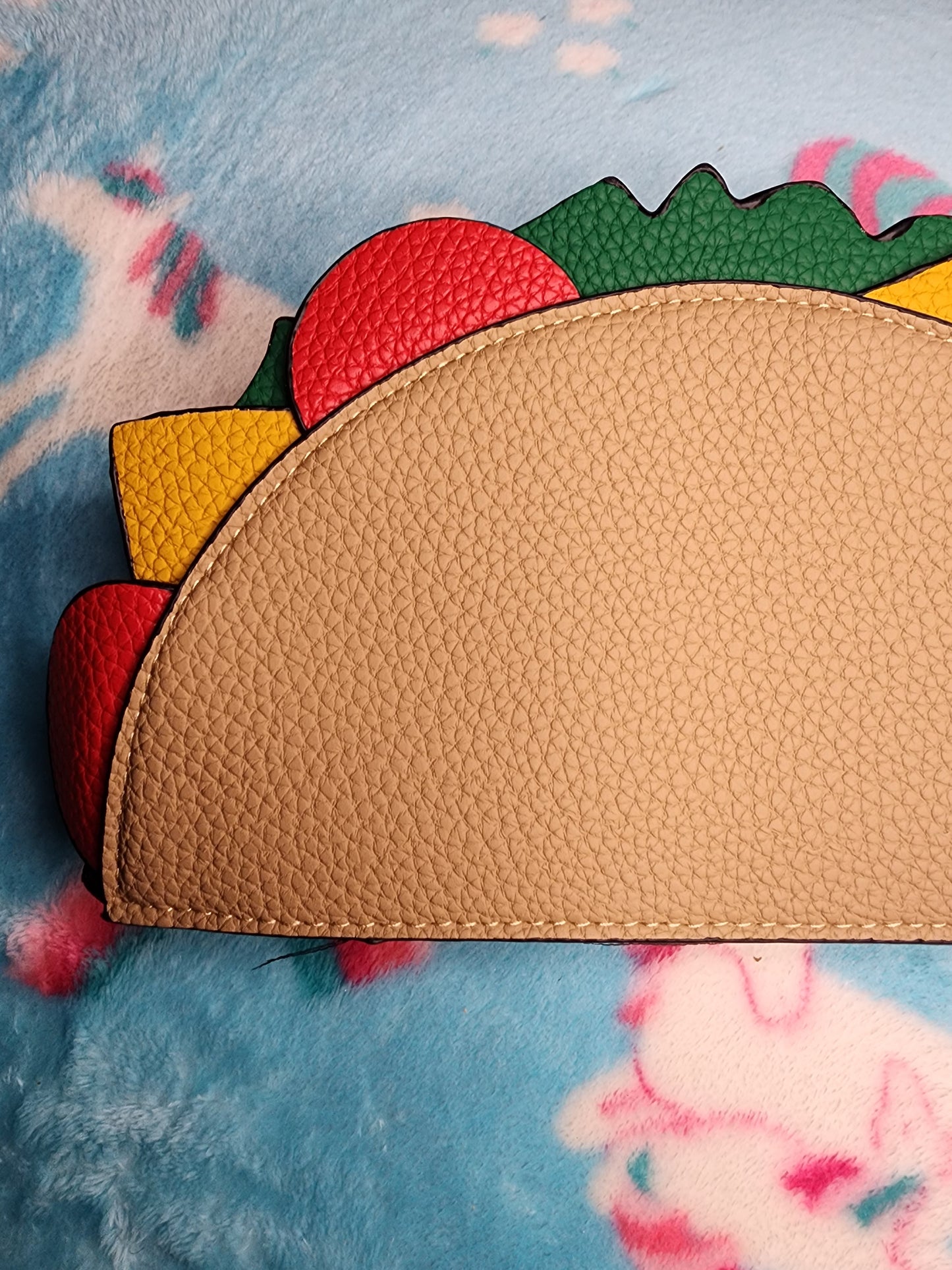 Taco Wristlet Bag