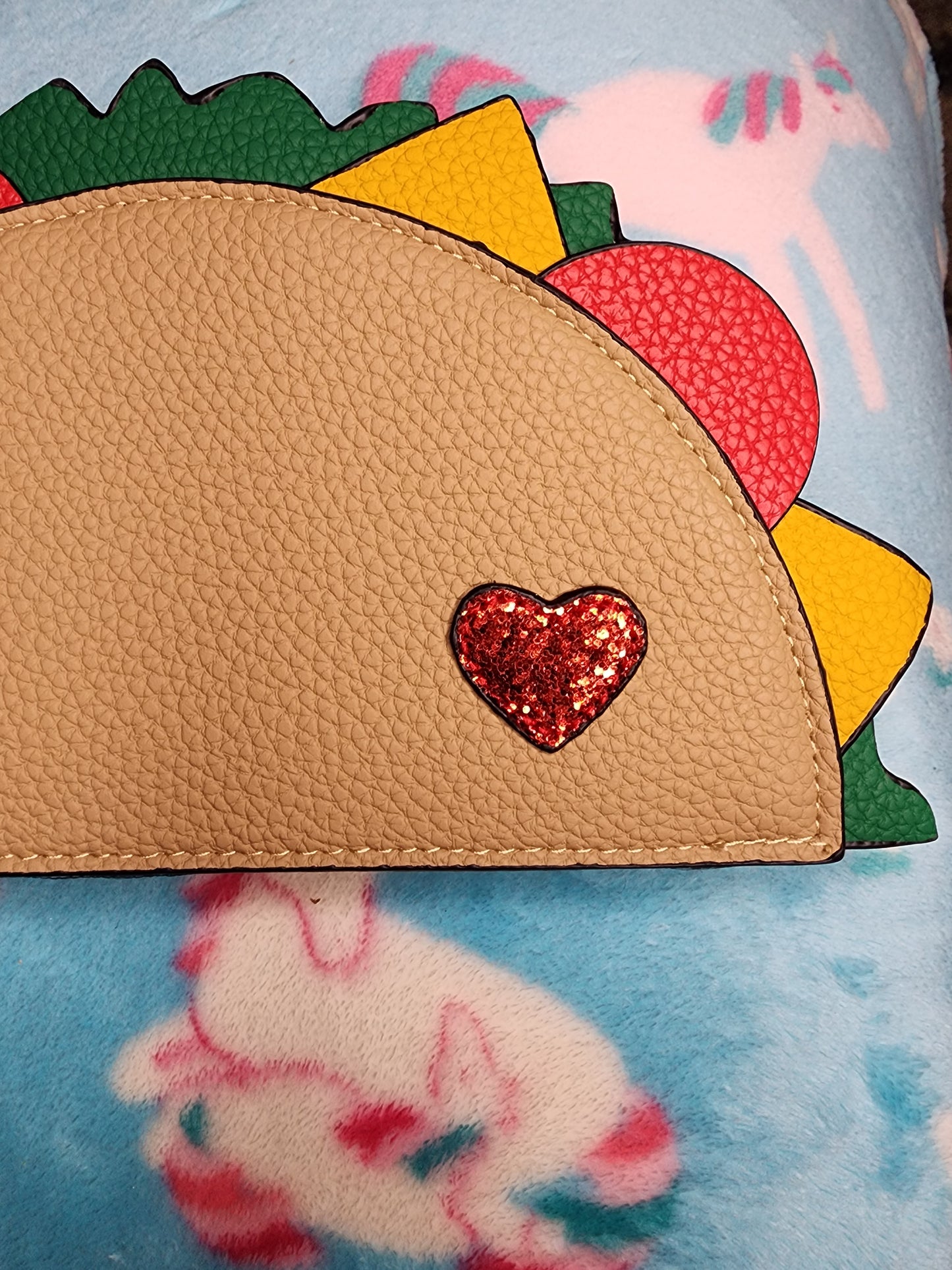Taco Wristlet Bag