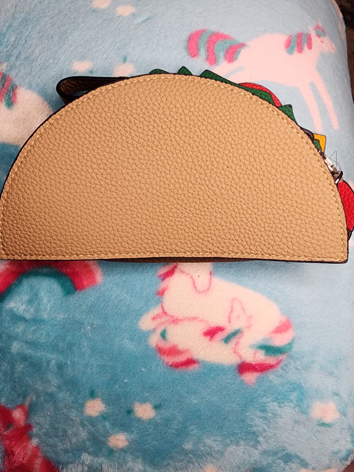 Taco Wristlet Bag