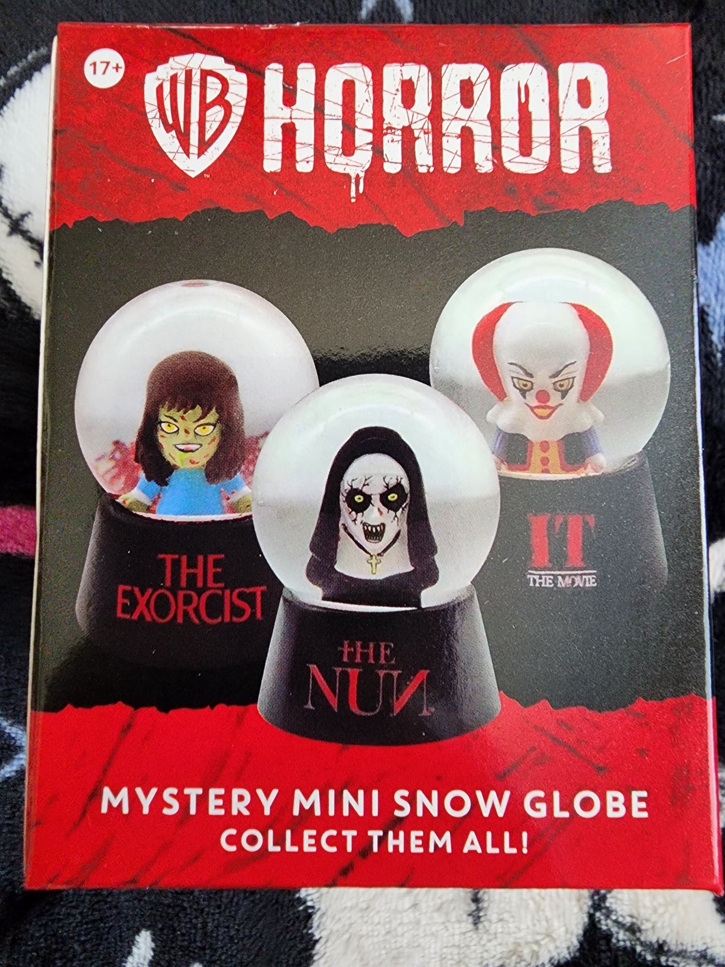 Horror Movie Icons Mystery Snow Globes