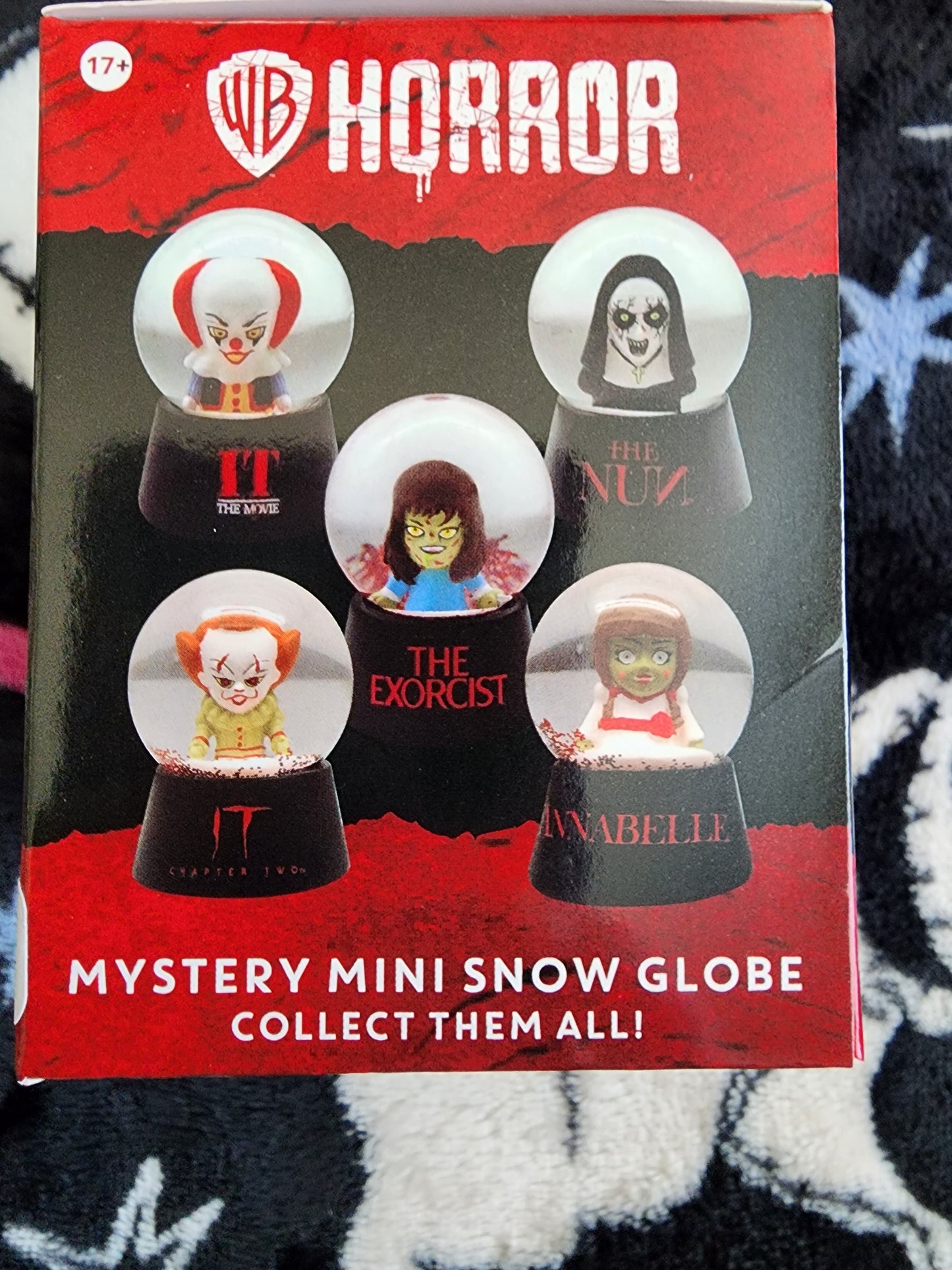 Horror Movie Icons Mystery Snow Globes