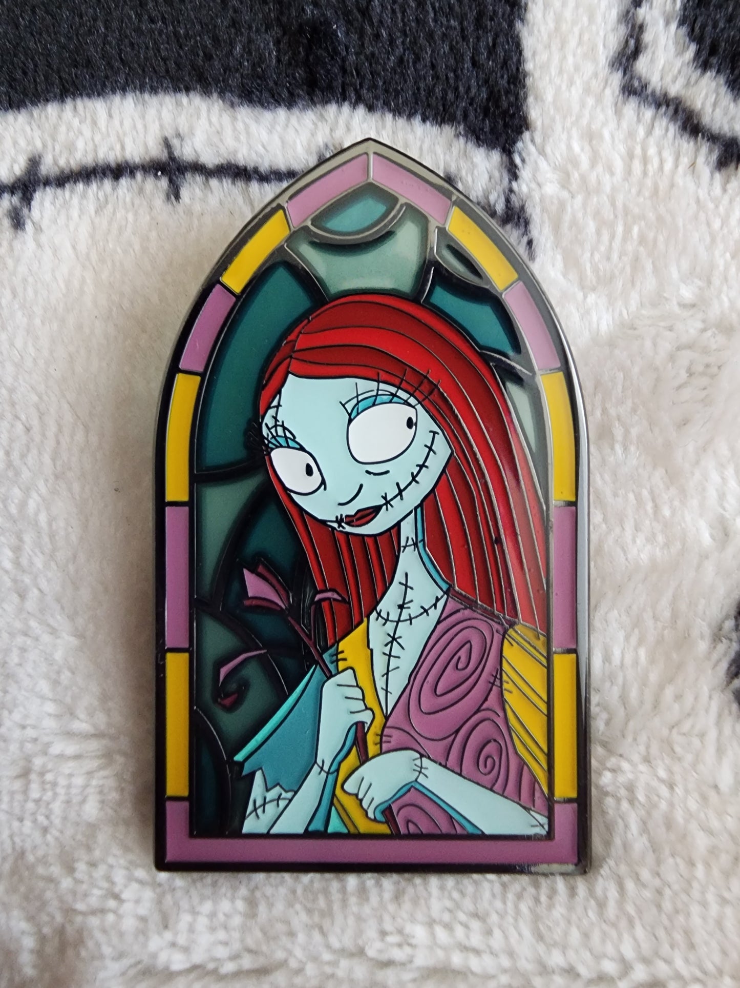 Loungefly Disney Nightmare Before Christmas 30th Anniversary Stain Glass Mystery Pins