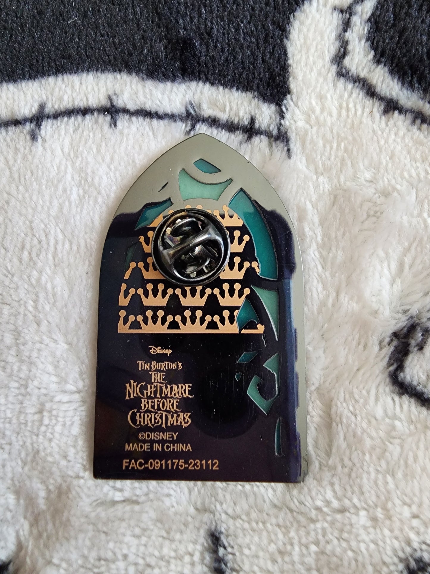 Loungefly Disney Nightmare Before Christmas 30th Anniversary Stain Glass Mystery Pins