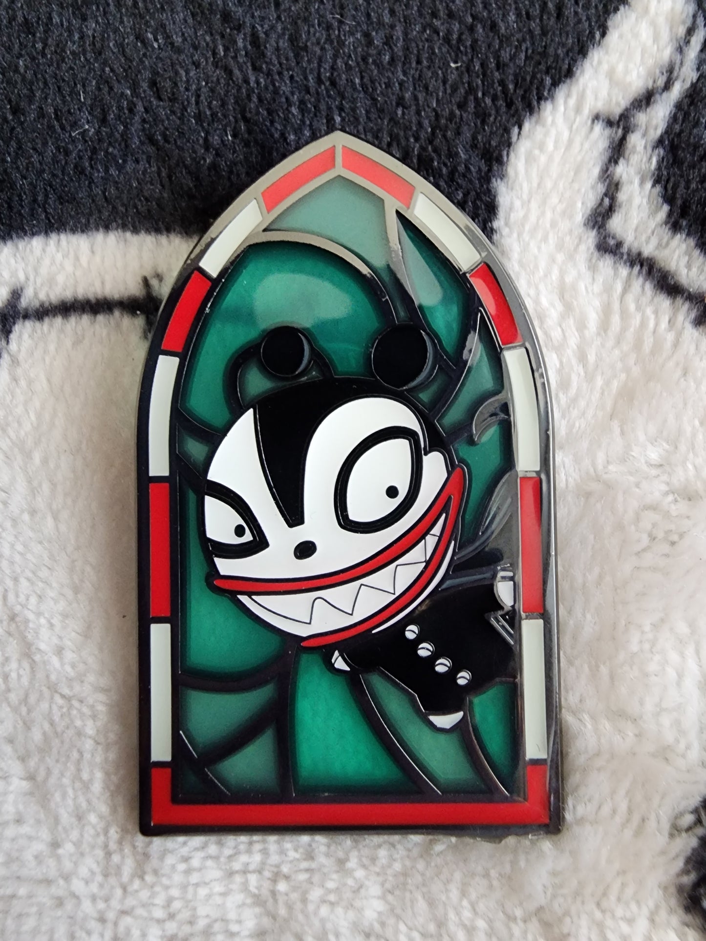 Nightmare Before Christmas 30th Anniversary Stain Glass Mystery Pins