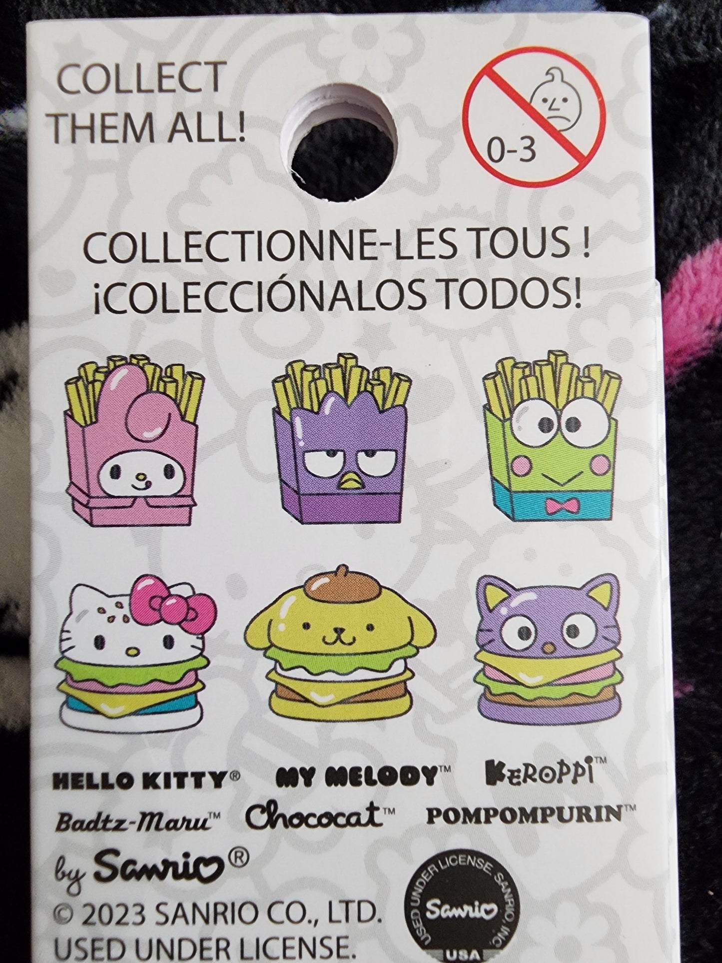 Loungefly Hello Kitty and Friends Food Time Mystery Pins