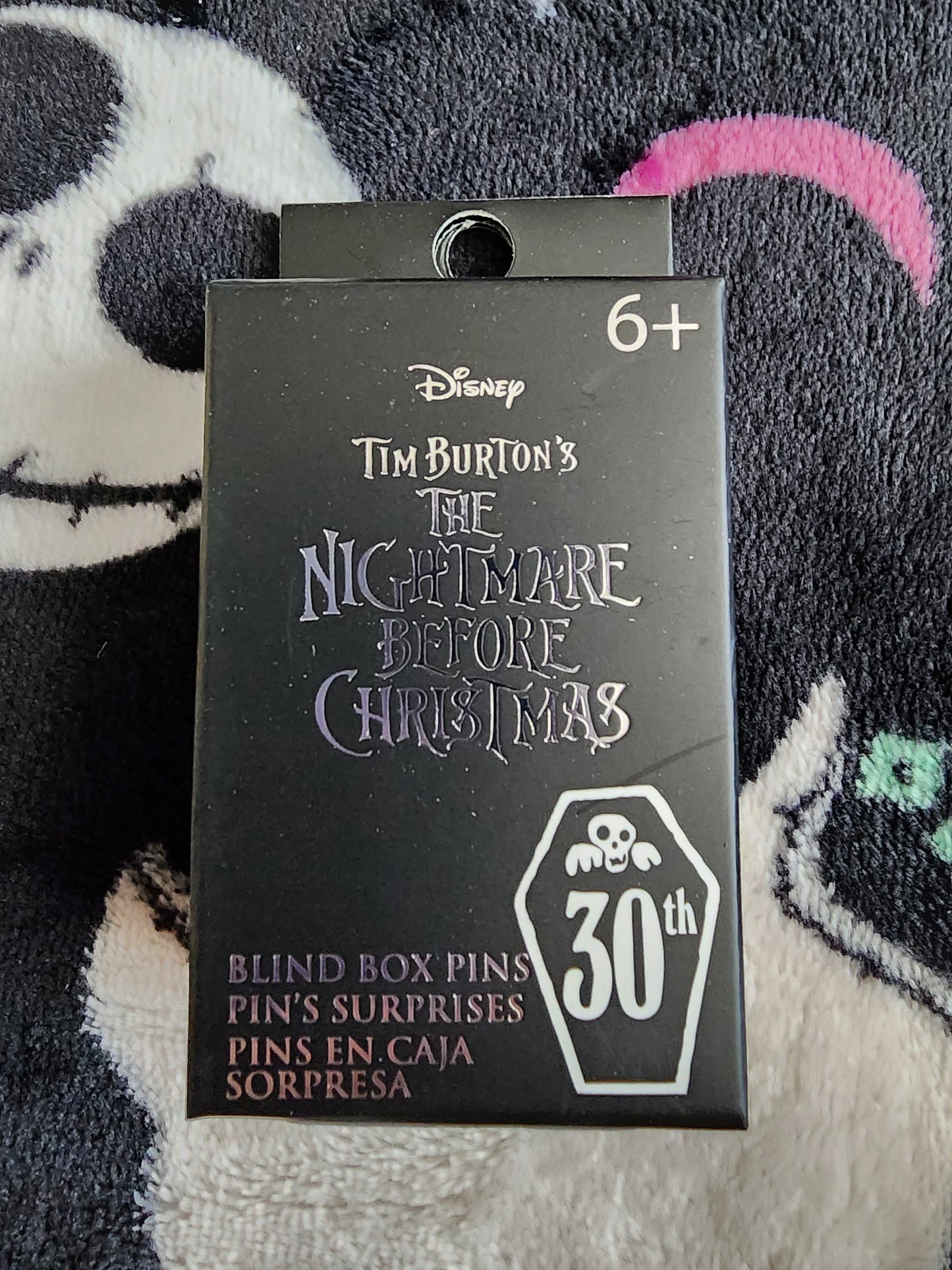 Nightmare Before Christmas 30th Anniversary Stain Glass Mystery Pins