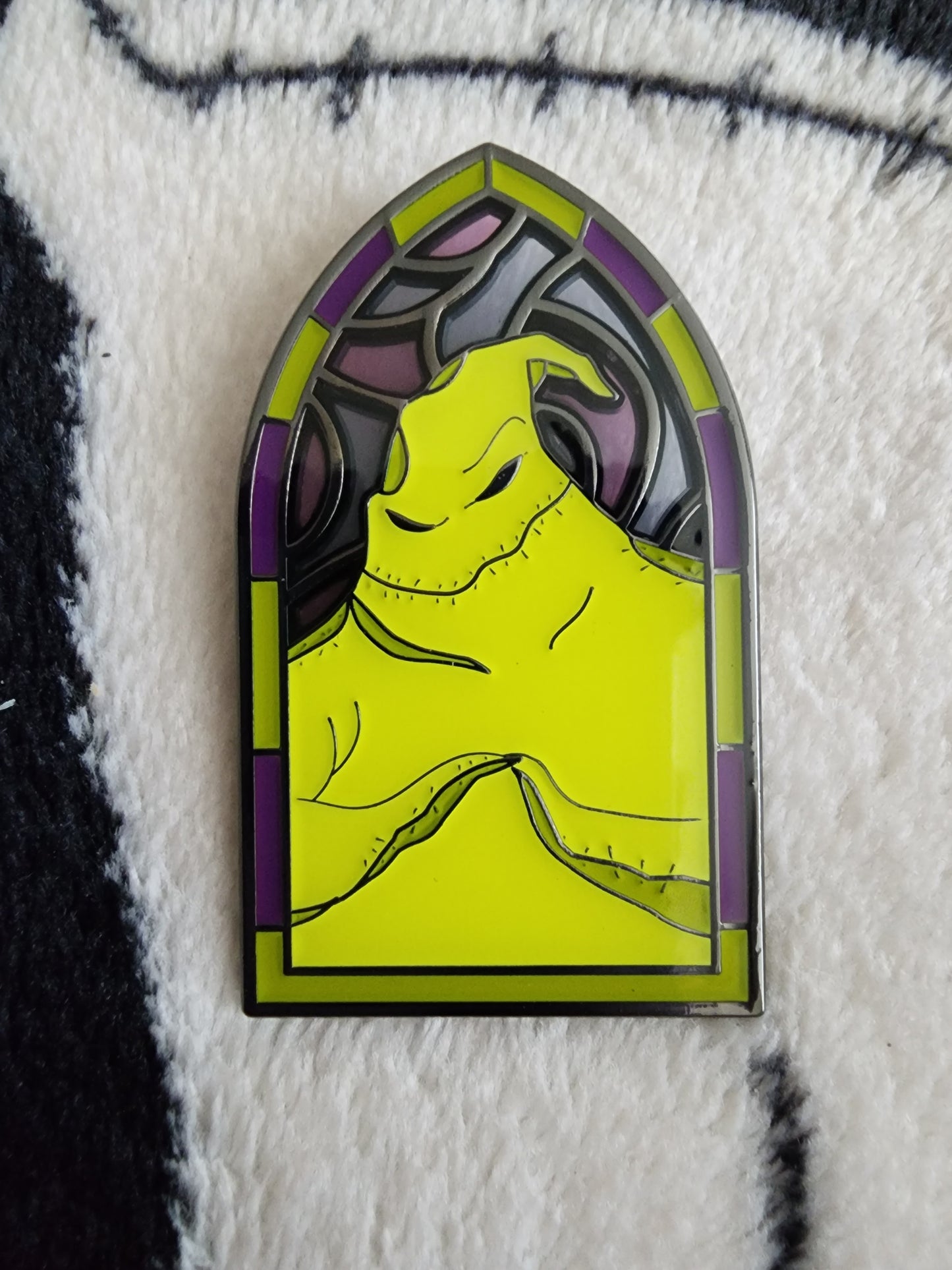 Loungefly Disney Nightmare Before Christmas 30th Anniversary Stain Glass Mystery Pins