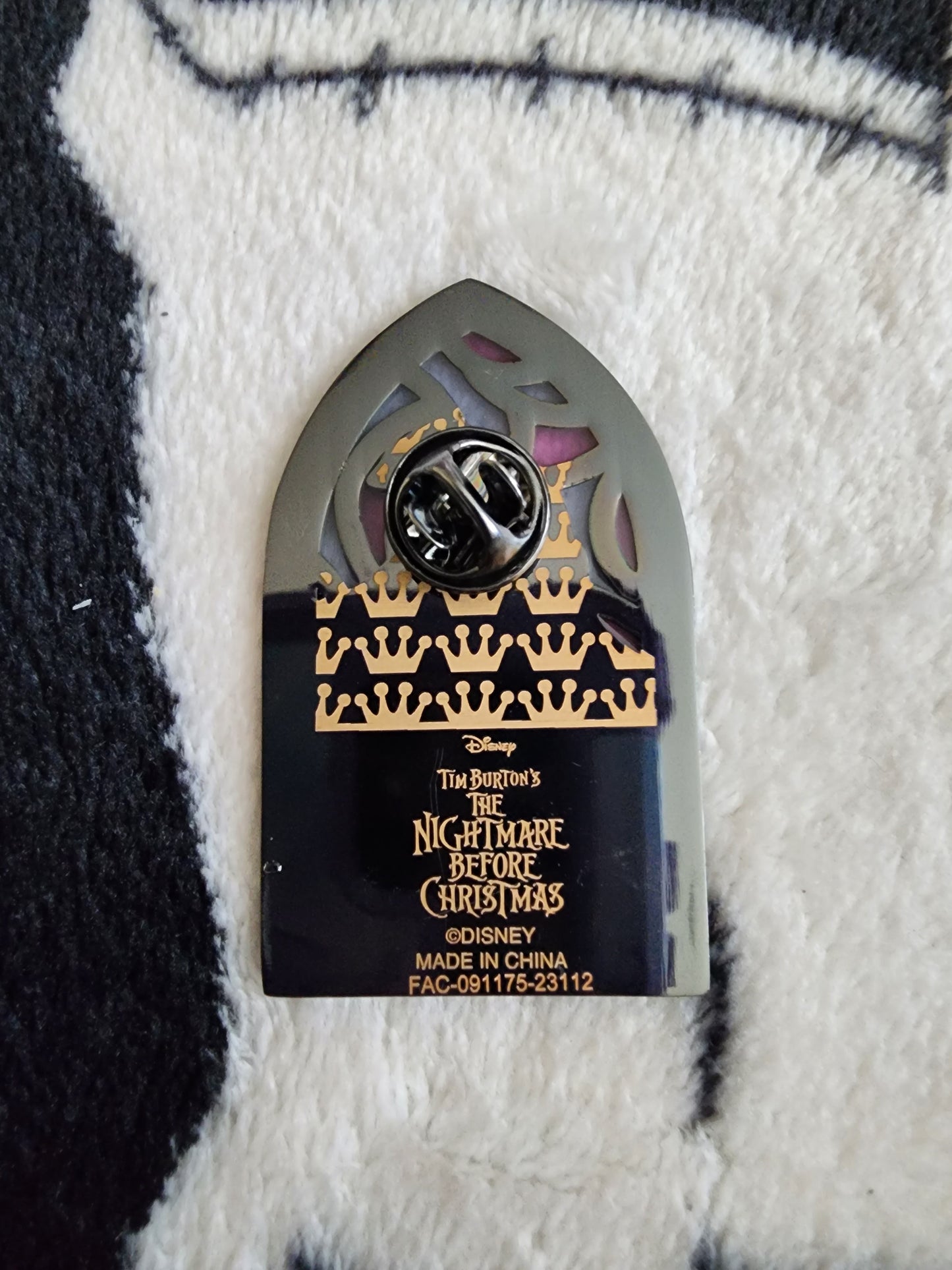 Loungefly Disney Nightmare Before Christmas 30th Anniversary Stain Glass Mystery Pins