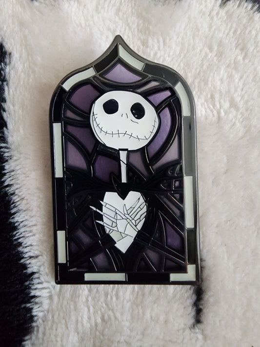 Nightmare Before Christmas 30th Anniversary Stain Glass Mystery Pins