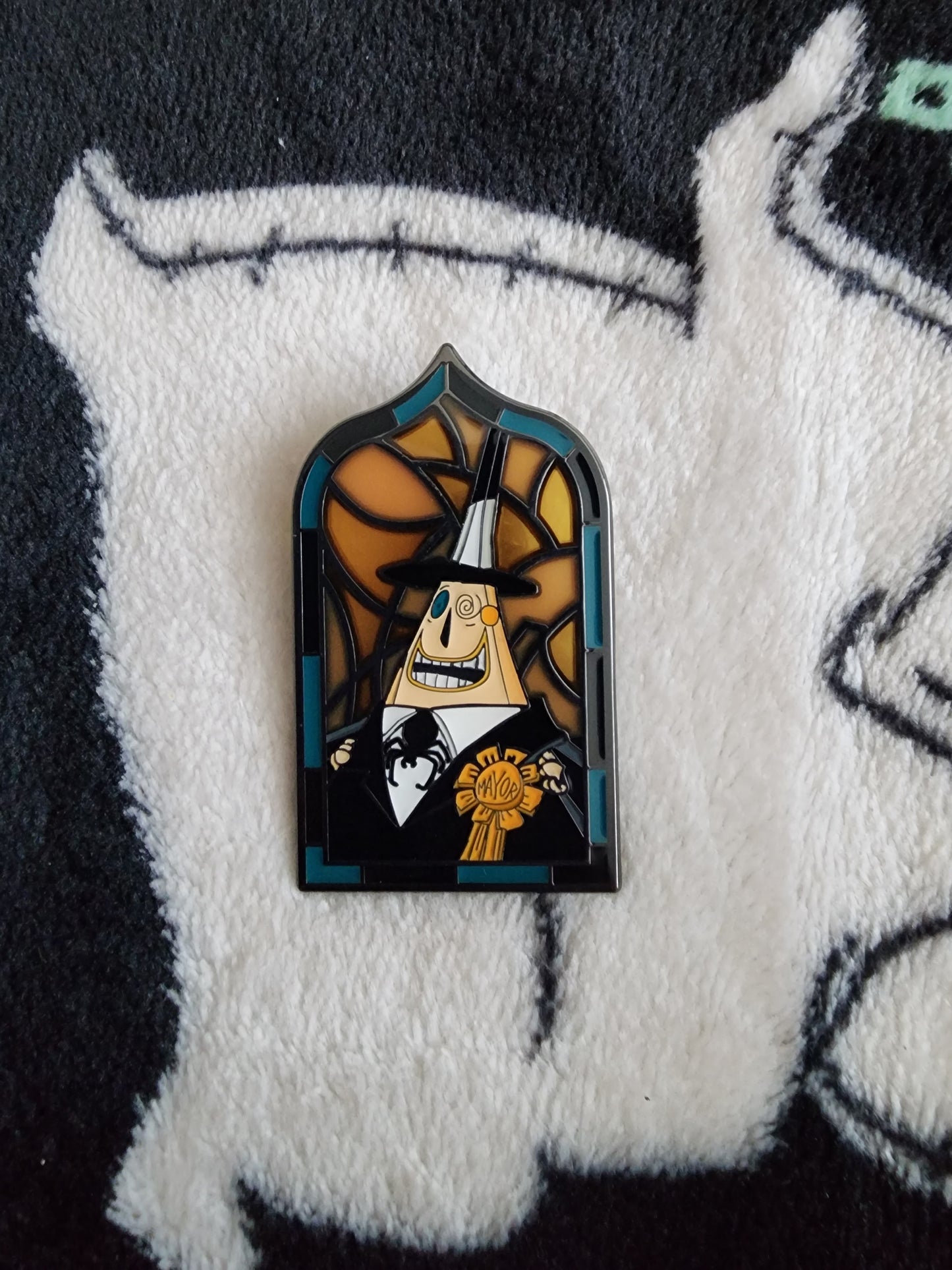 Loungefly Disney Nightmare Before Christmas 30th Anniversary Stain Glass Mystery Pins