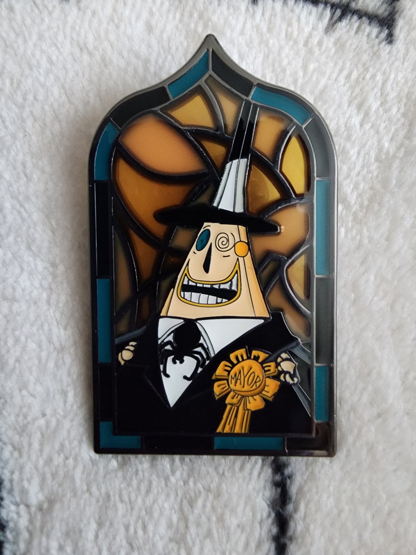 Loungefly Disney Nightmare Before Christmas 30th Anniversary Stain Glass Mystery Pins