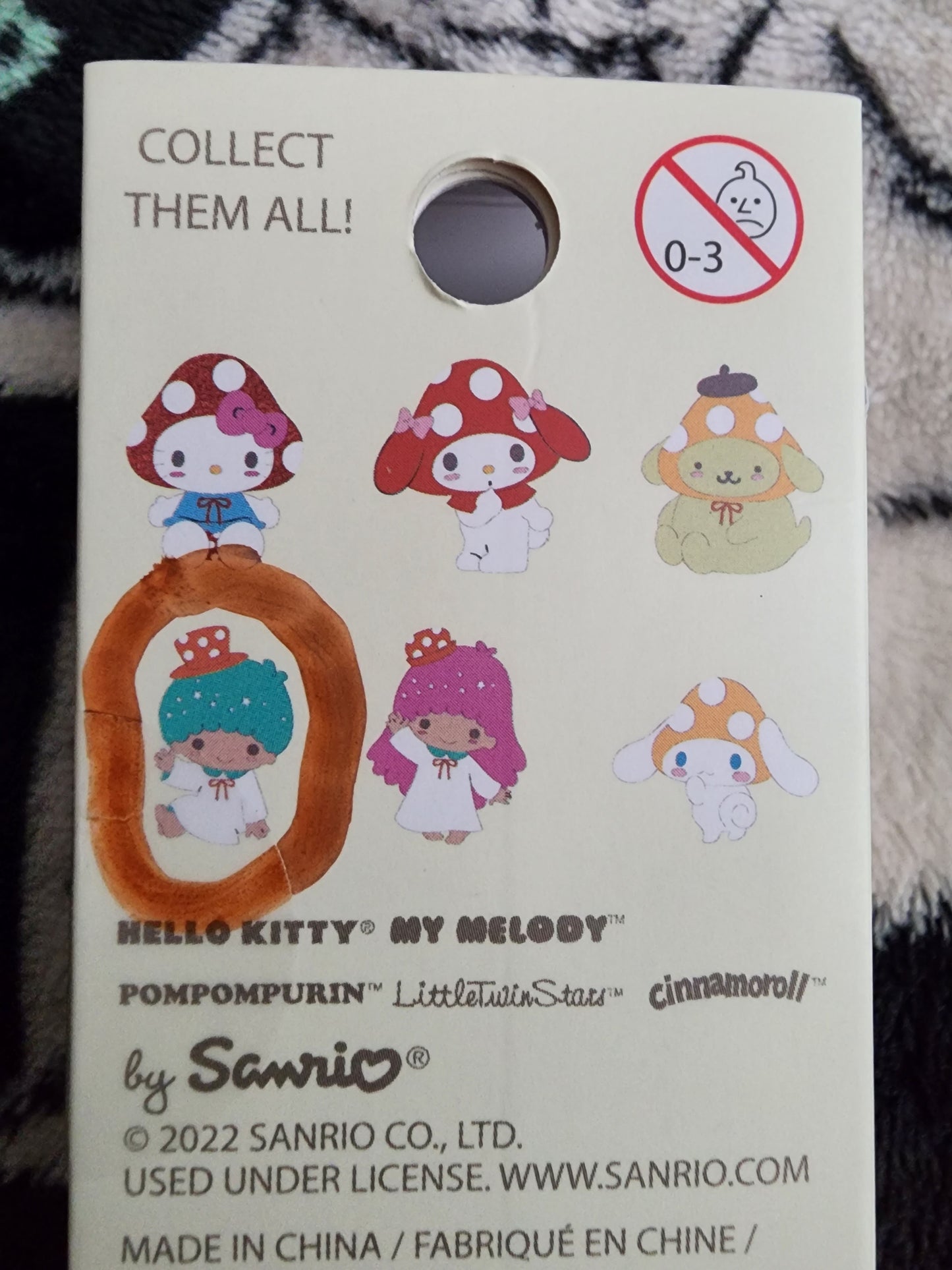 Loungefly Hello Kitty and Friends Mushroom Mystery Pins