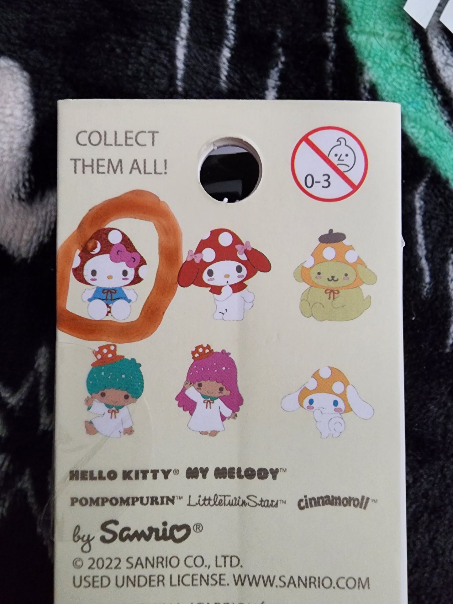 Loungefly Hello Kitty and Friends Mushroom Mystery Pins