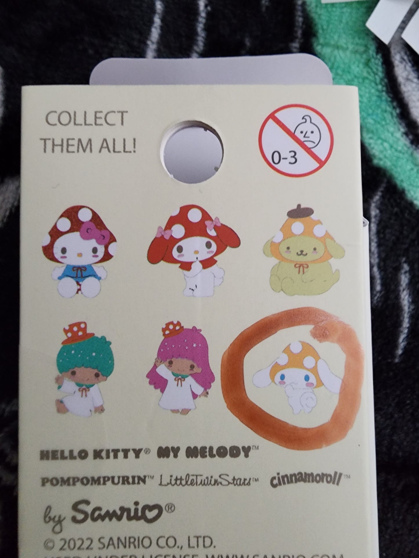 Loungefly Hello Kitty and Friends Mushroom Mystery Pins