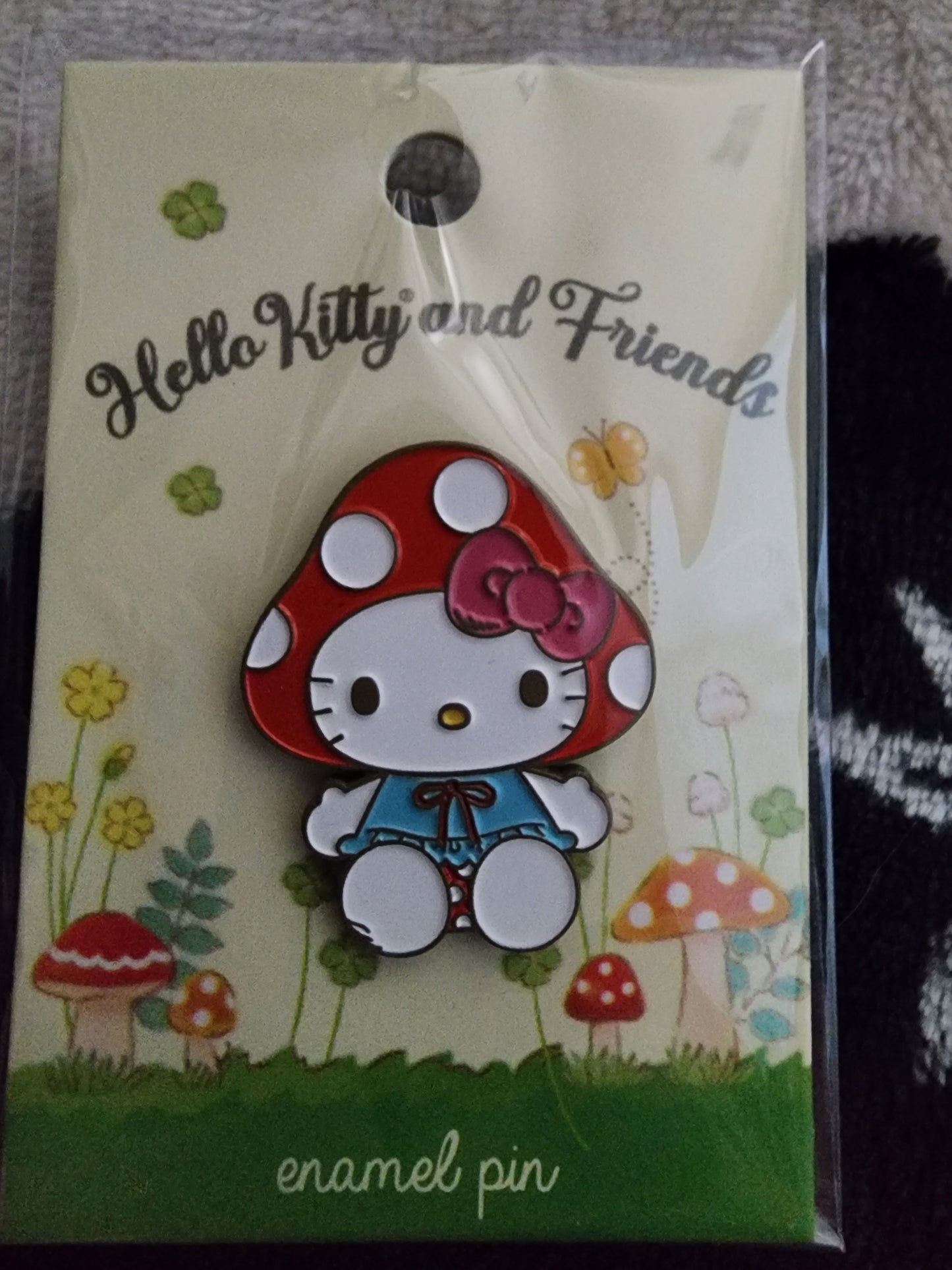 Hello Kitty and Friends Mushroom Pin