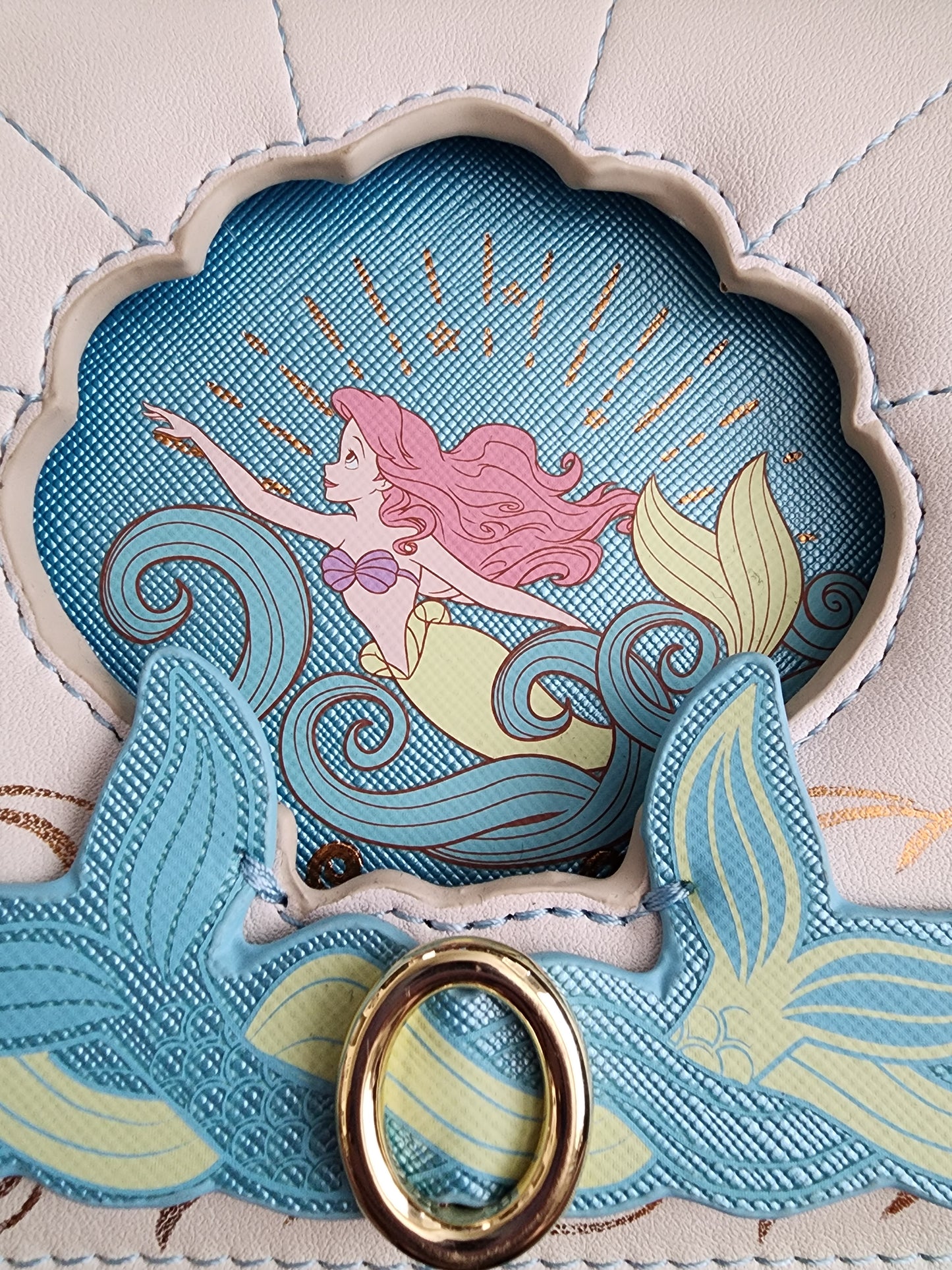 Danielle Nicole Disney Little Mermaid Crossbody Bag