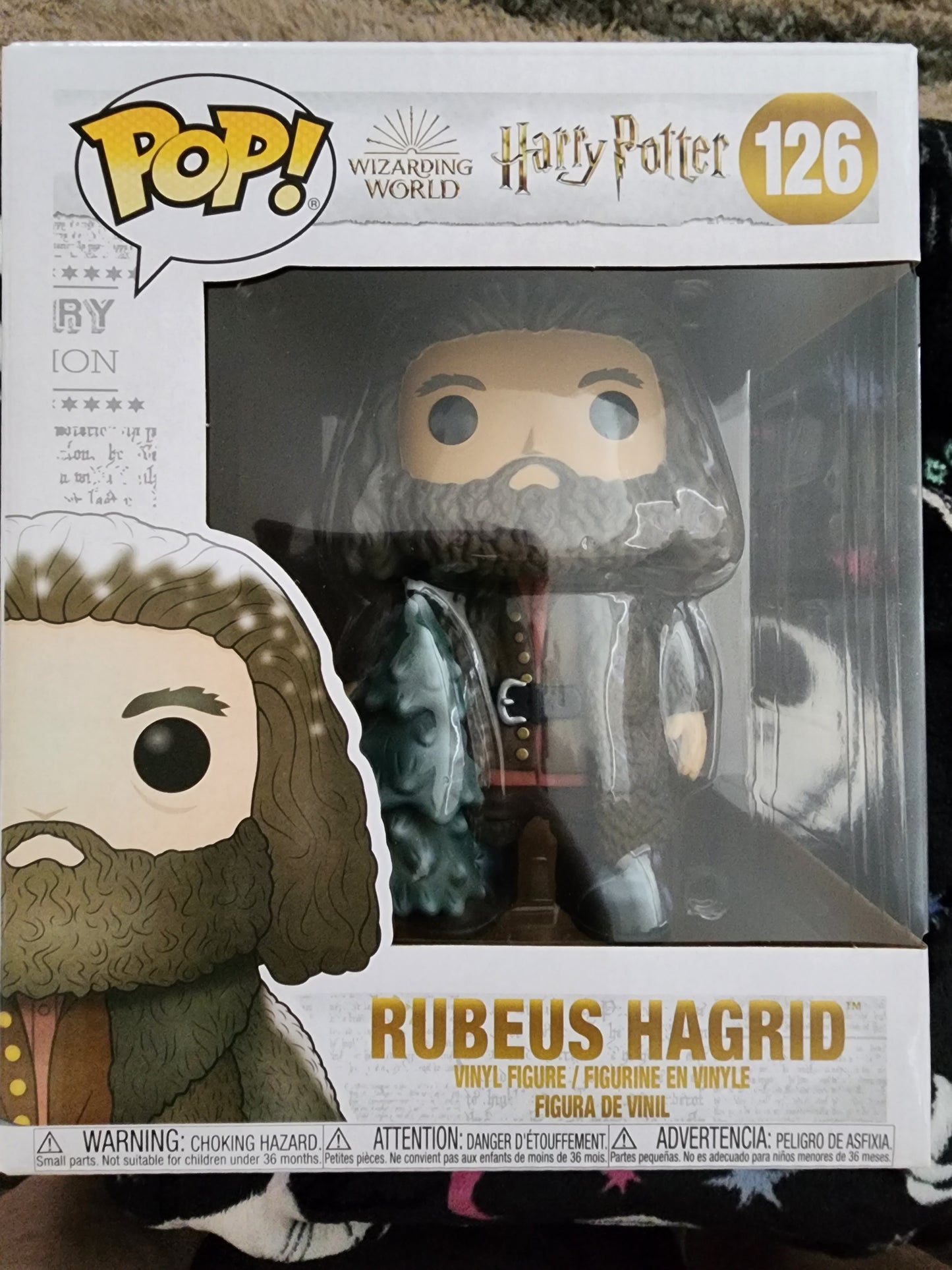 Funko Pop Harry Potter's Hagrid with a Christmas Tree