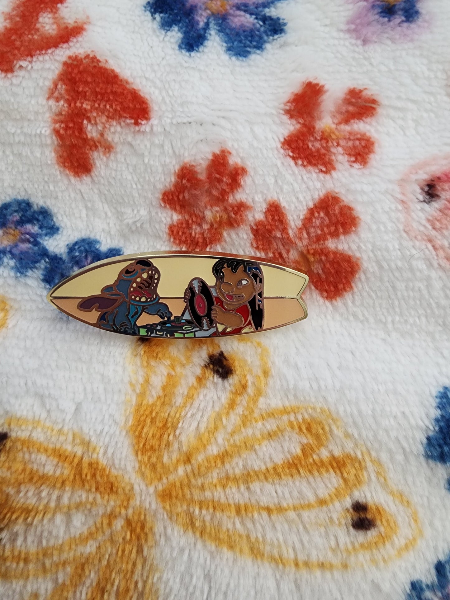 Lilo and Stitch Surfboard Mystery Pins