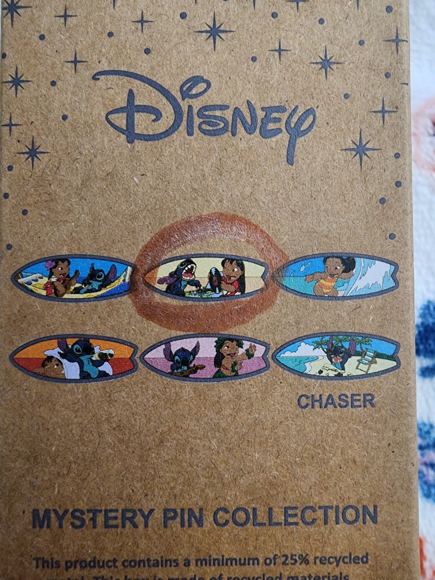 Lilo and Stitch Surfboard Mystery Pins