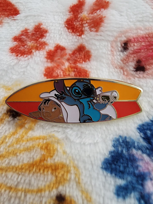 Disney Lilo and Stitch Surfboard Mystery Pins