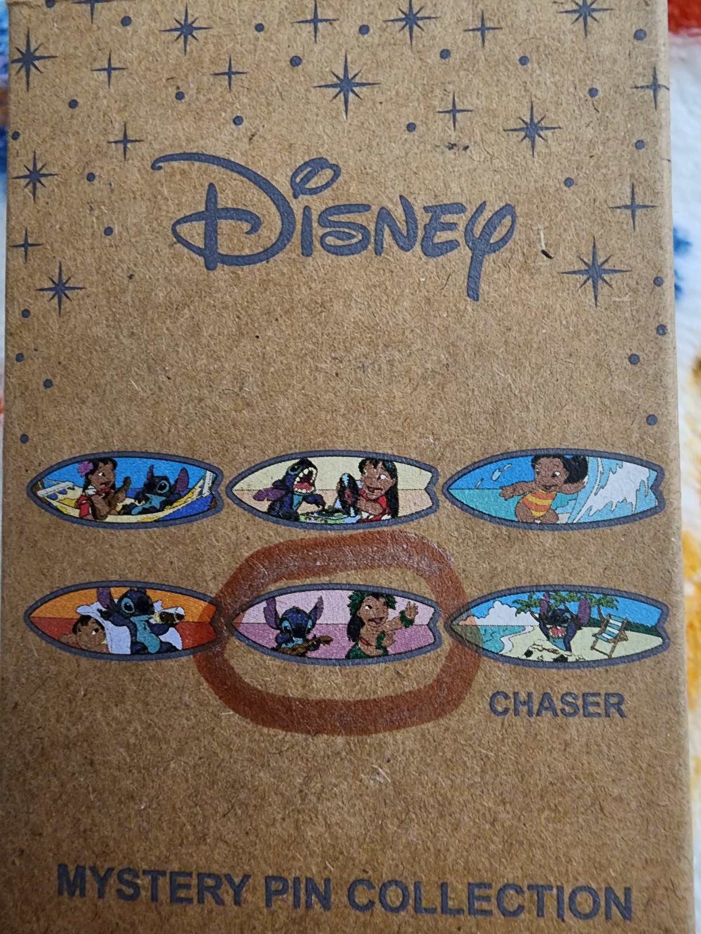 Disney Lilo and Stitch Surfboard Mystery Pins