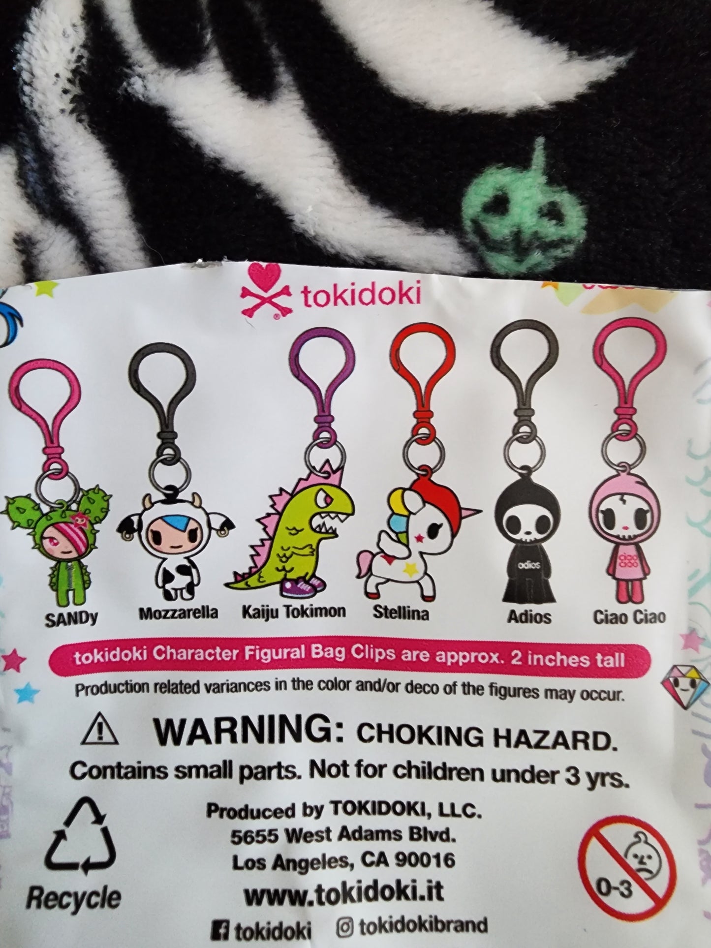 Tokidoki Characters Series 1 Mystery Bag Clips