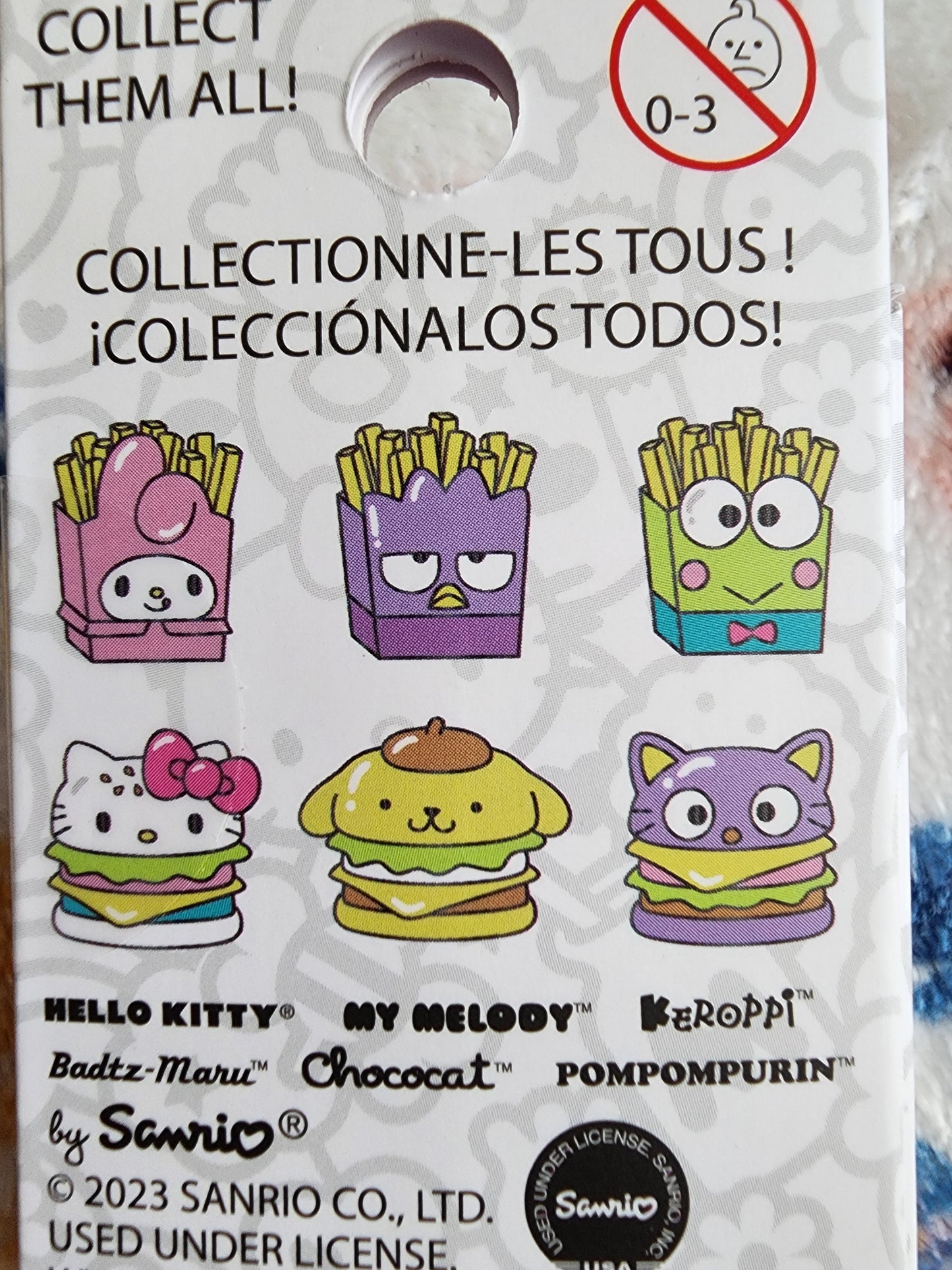 Loungefly Hello Kitty and Friends Food Time Mystery Pins