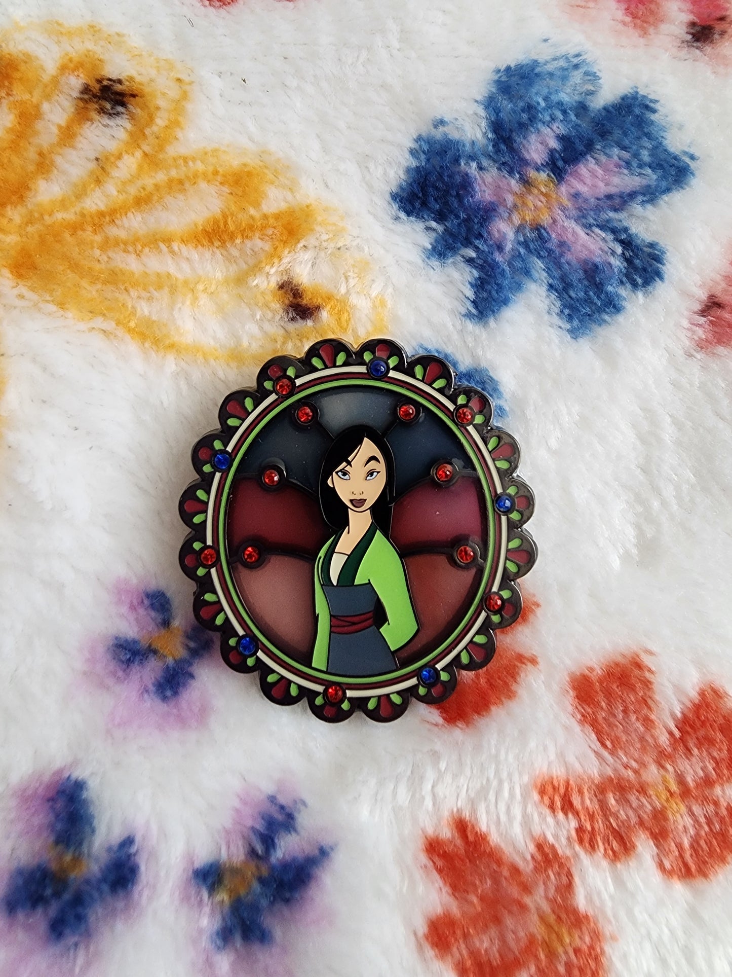 Loungefly Disney Princess Stain Glass Portrait Mystery Pins