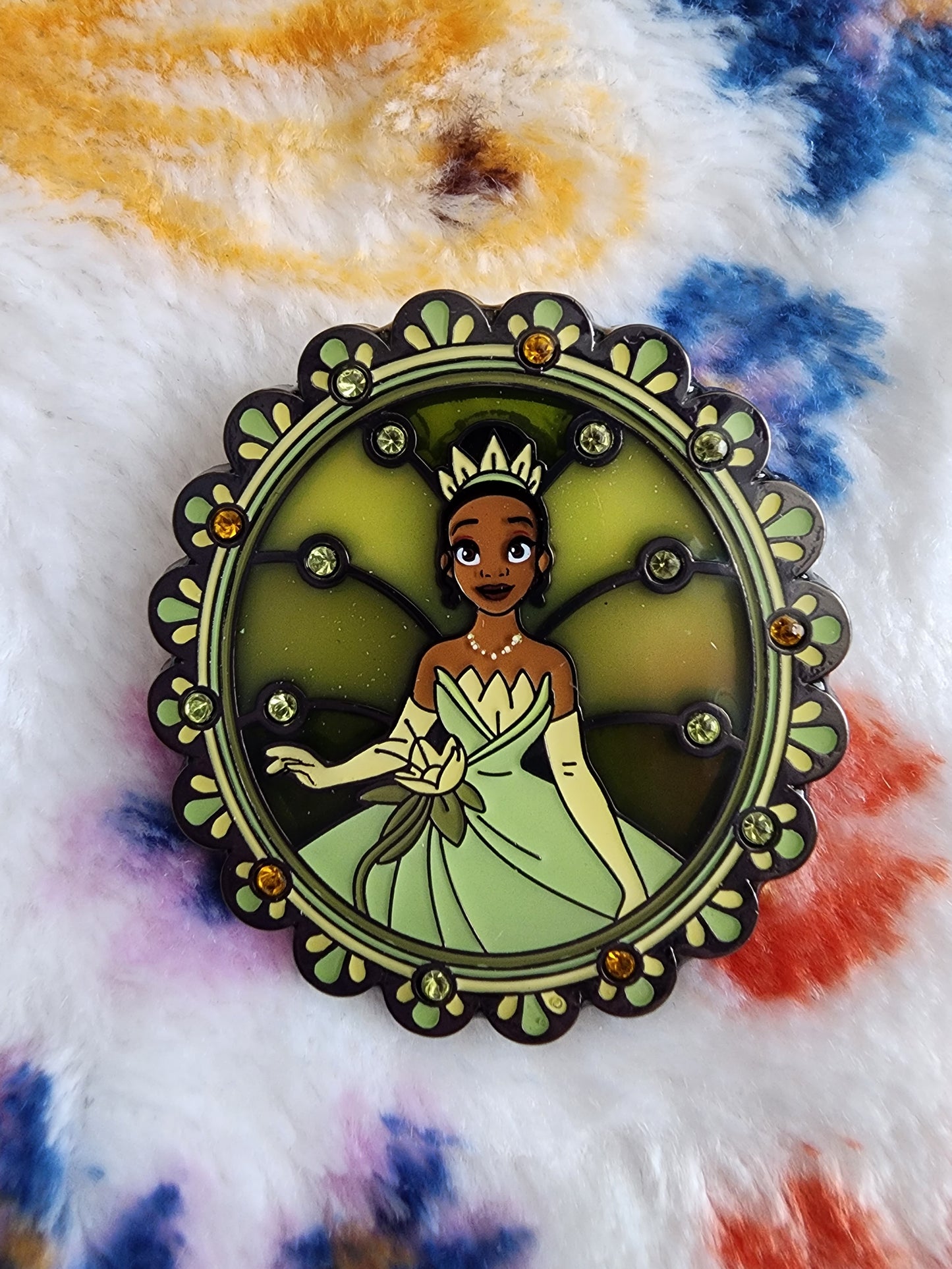 Loungefly Disney Princess Stain Glass Portrait Mystery Pins