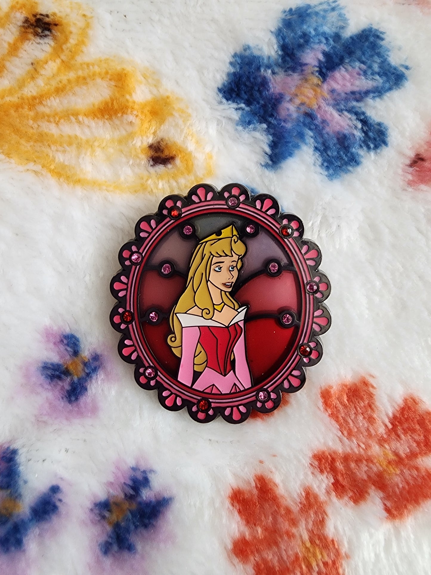 Loungefly Disney Princess Stain Glass Portrait Mystery Pins