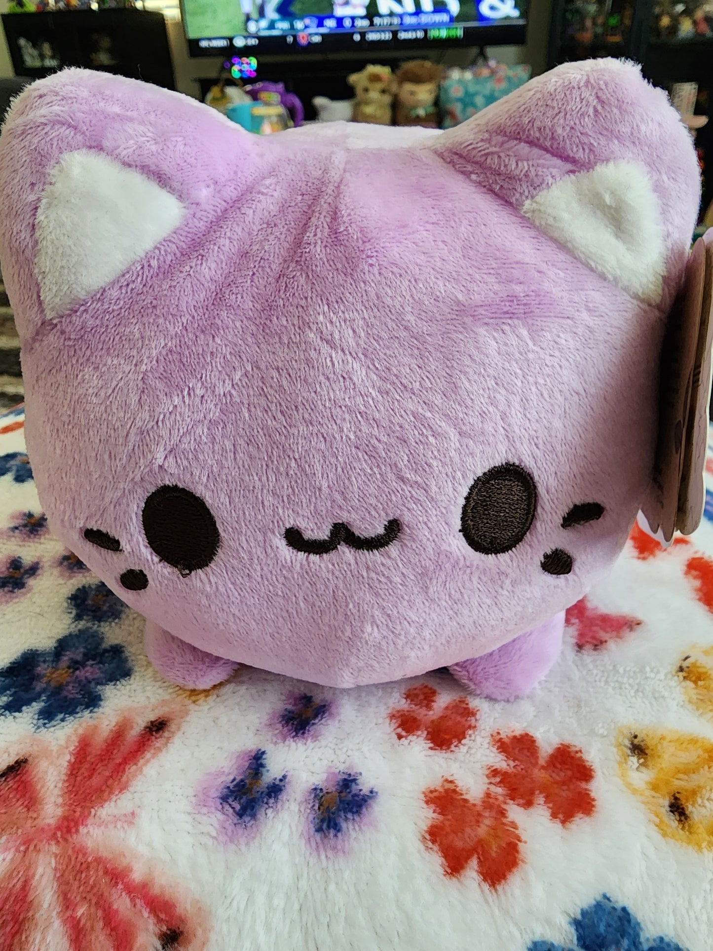 Taro Meowchi Light Purple Plush