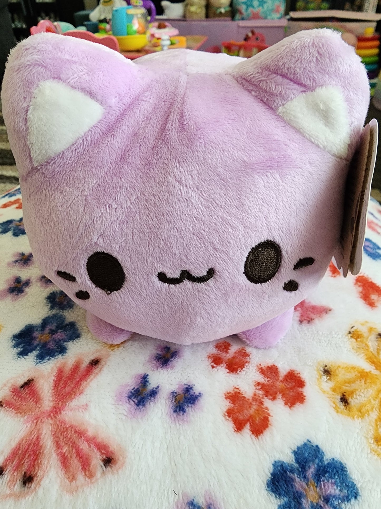 Taro Meowchi Light Purple Plush