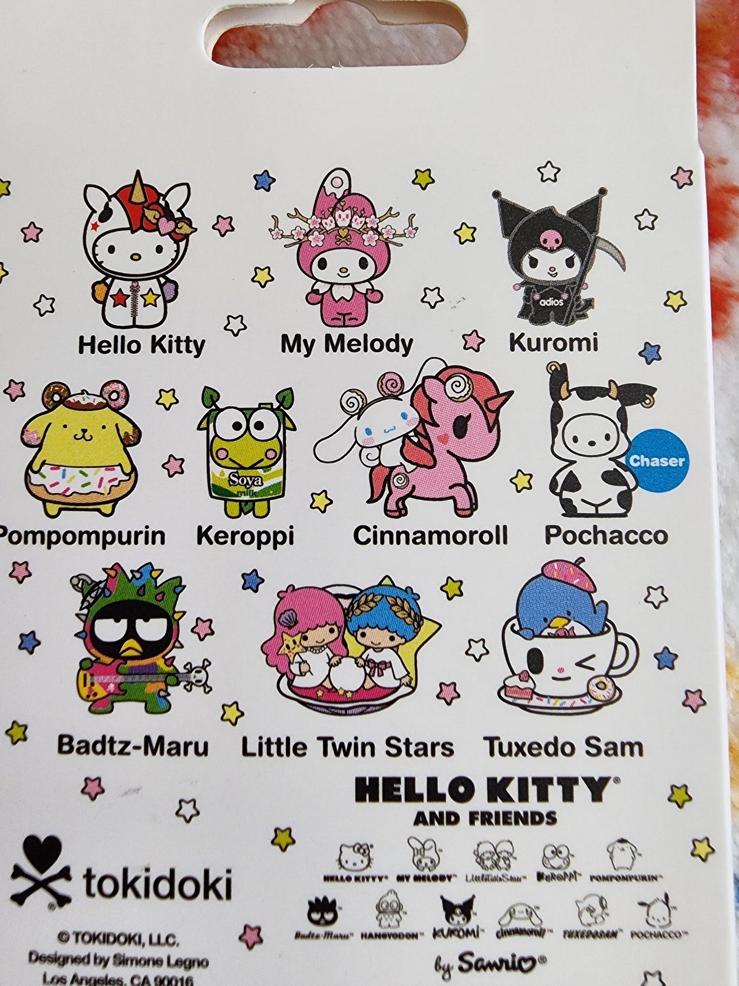 Tokidoki Hello Kitty and Friends Mystery Pins