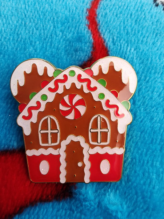 Mickey and Friends Gingerbread House Mystery Pins