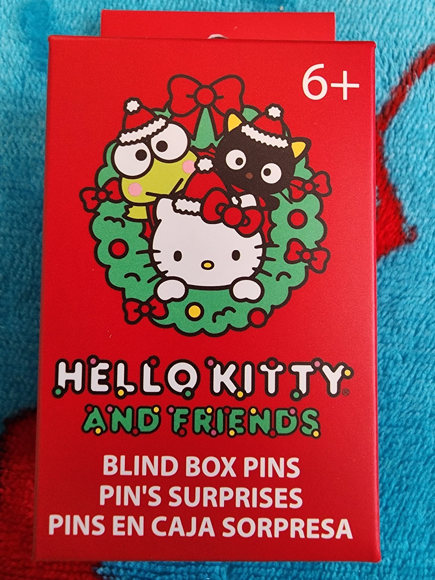 Hello Kitty and Friends Christmas Wreath Mystery Pins