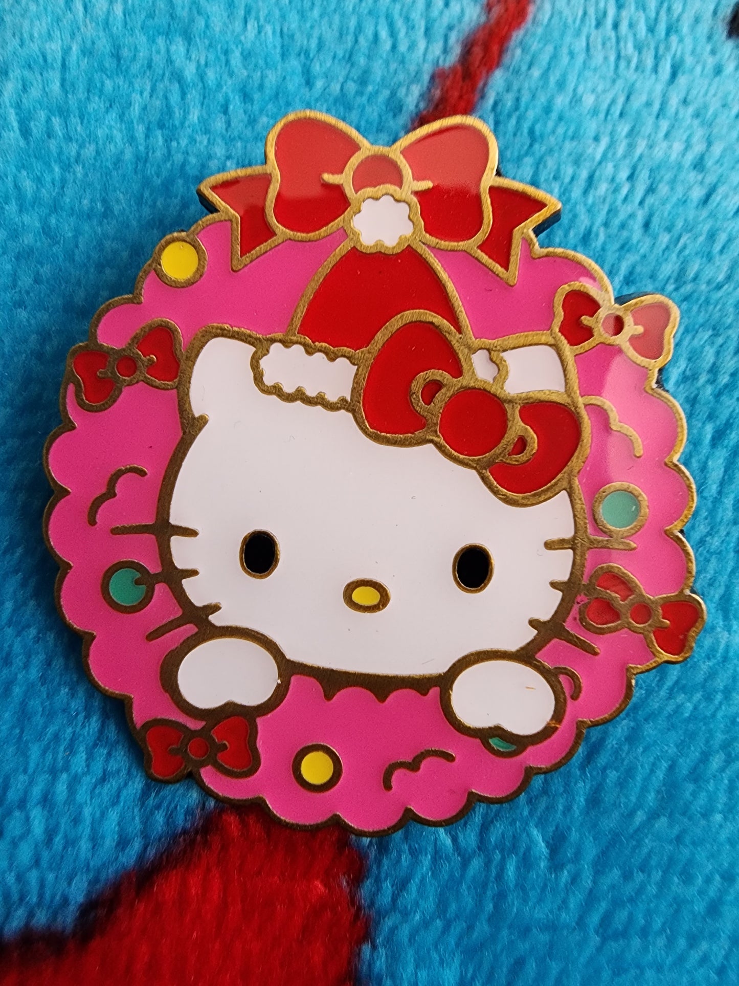 Hello Kitty and Friends Christmas Wreath Mystery Pins