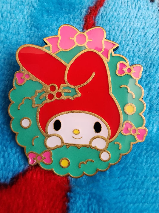 Hello Kitty and Friends Christmas Wreath Mystery Pins