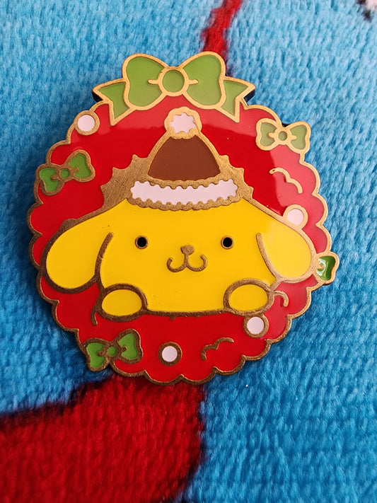 Hello Kitty and Friends Christmas Wreath Mystery Pins