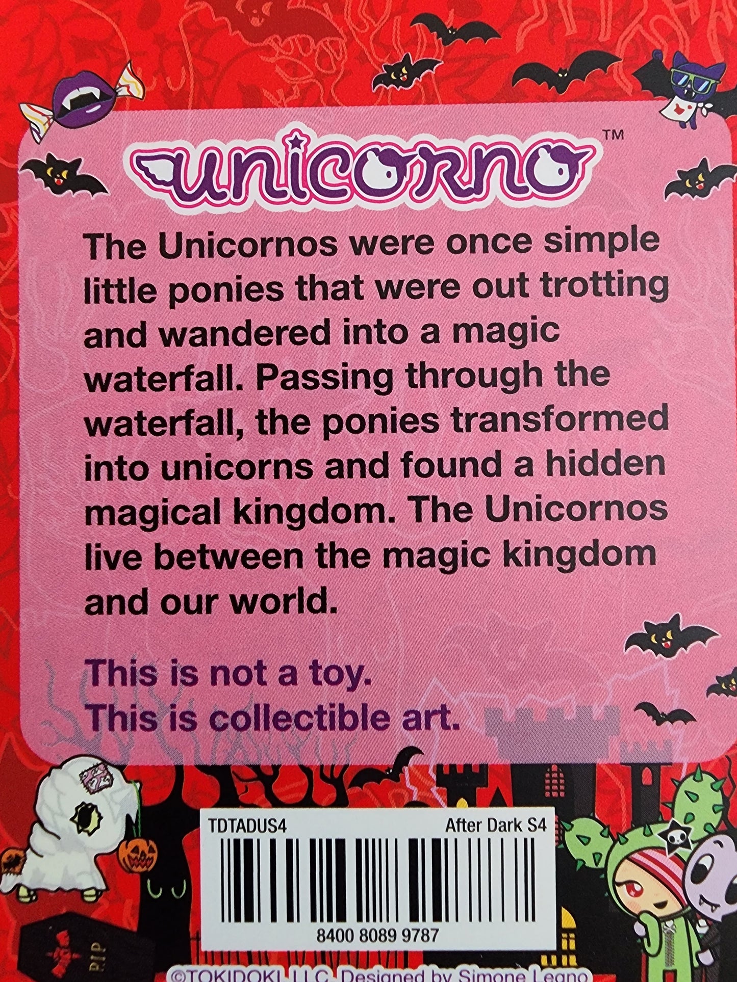 Tokidoki Unicorno After Dark Series 4 Mystery Figures