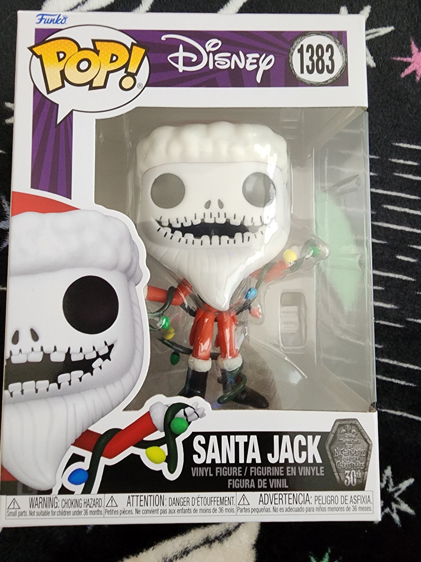 Funko Pop Disney Santa Jack Skellington Figure