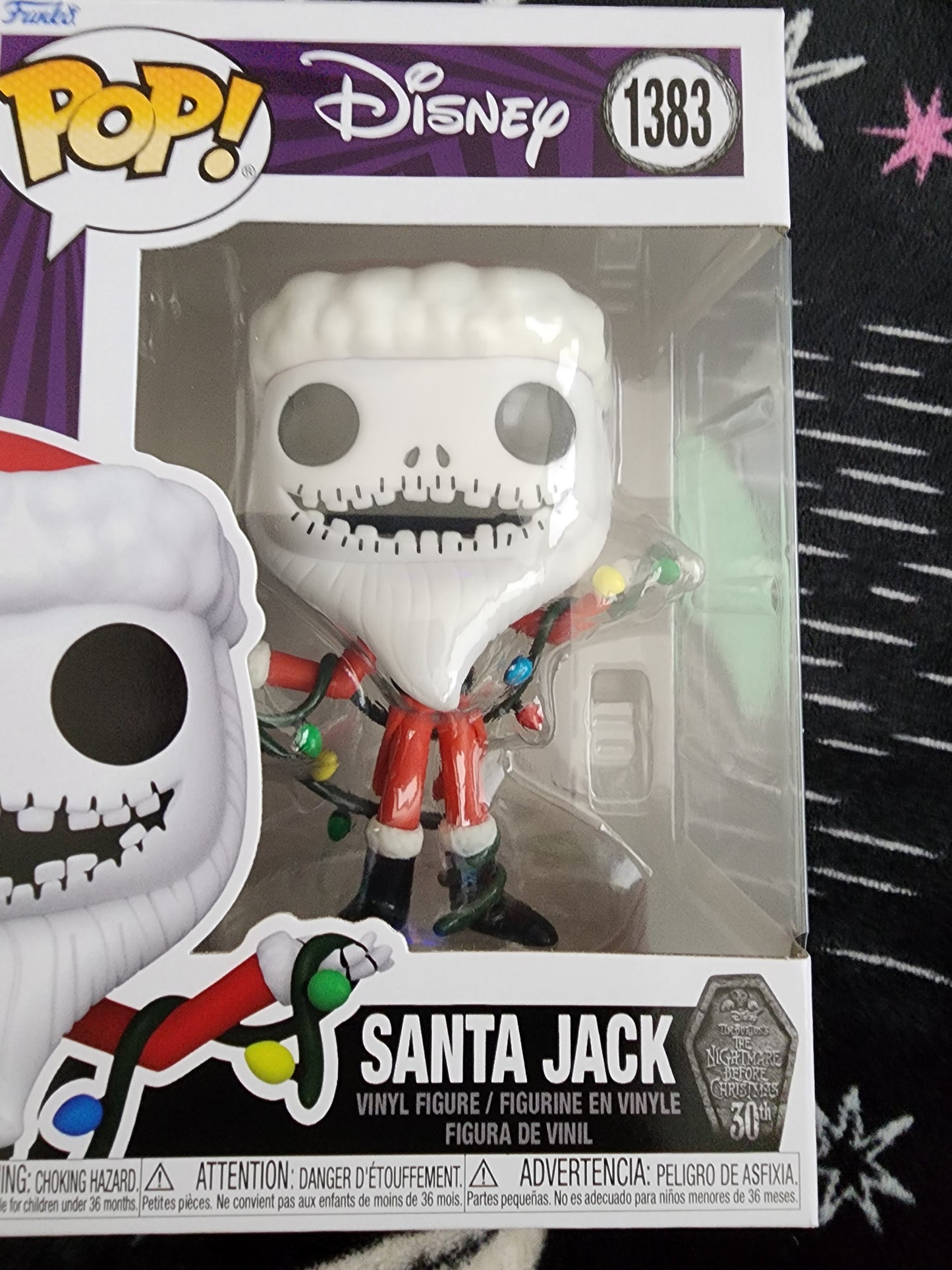 Funko Pop Disney Santa Jack Skellington Figure