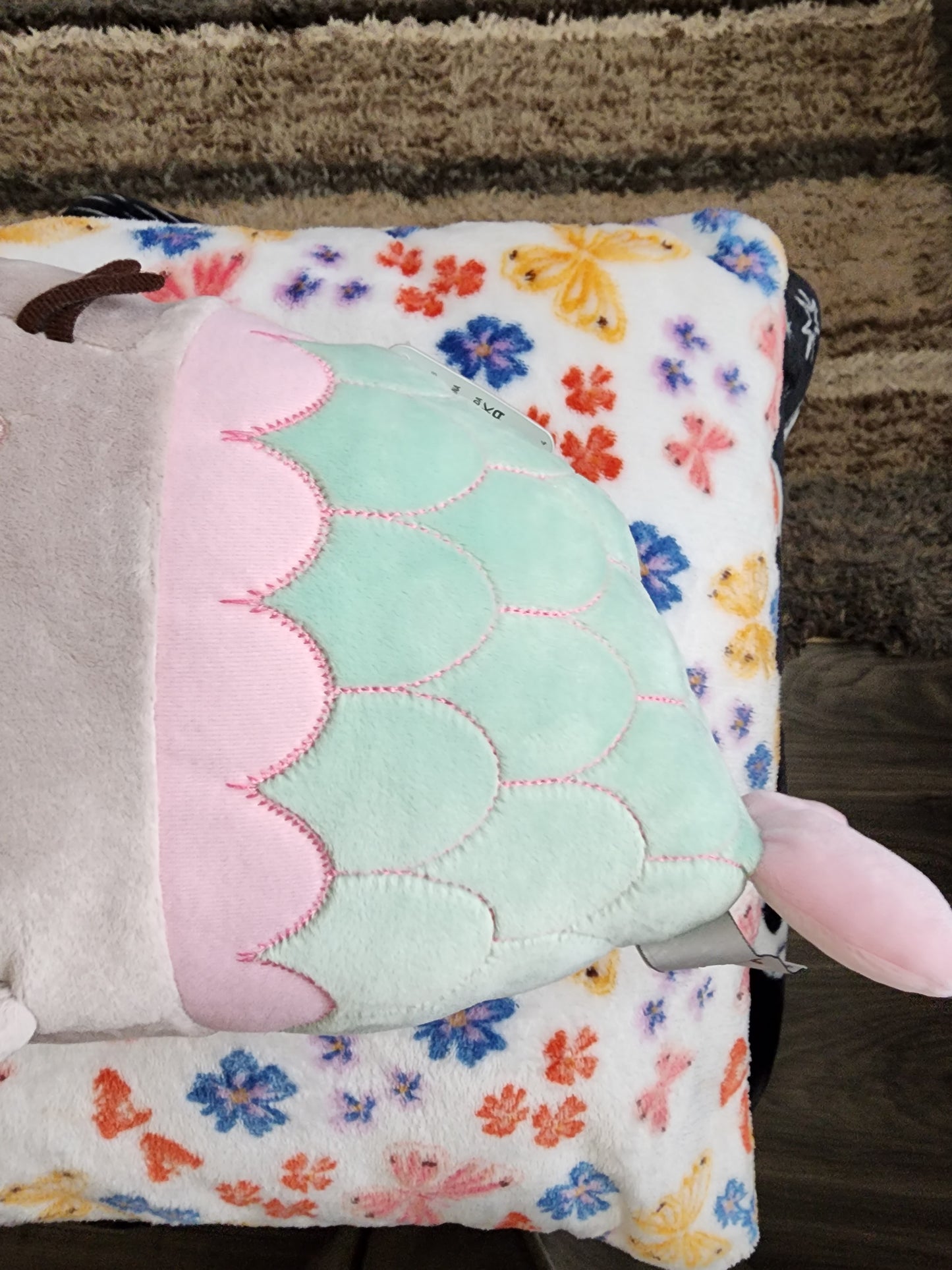 Pusheen Cat as a Mermaid Plush