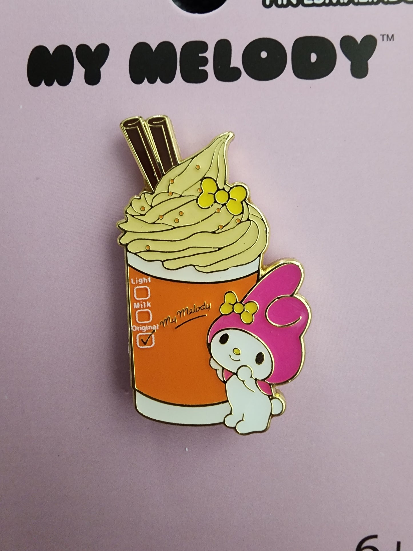 Hello Kitty, Melody Fall Pumpkin Drink Pin