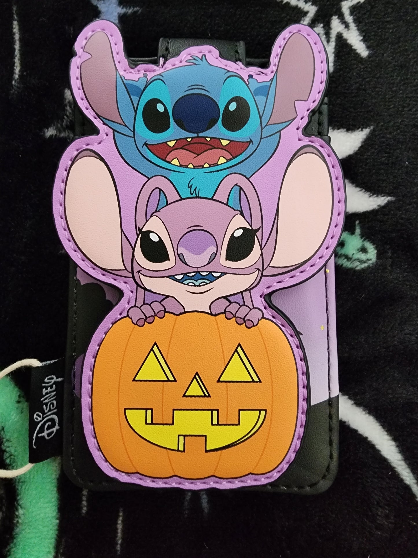Loungefly Disney Stitch and Angel Halloween Card Holder