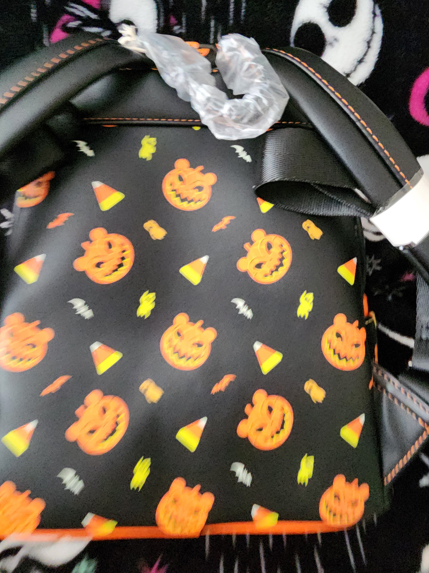 Loungefly Disney Nightmare Before Christmas Scary Teddy Pumpkin Backpack