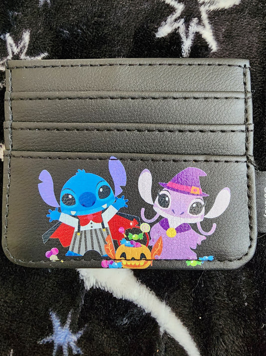 Loungefly Disney Stitch and Angel Halloween Card Holder