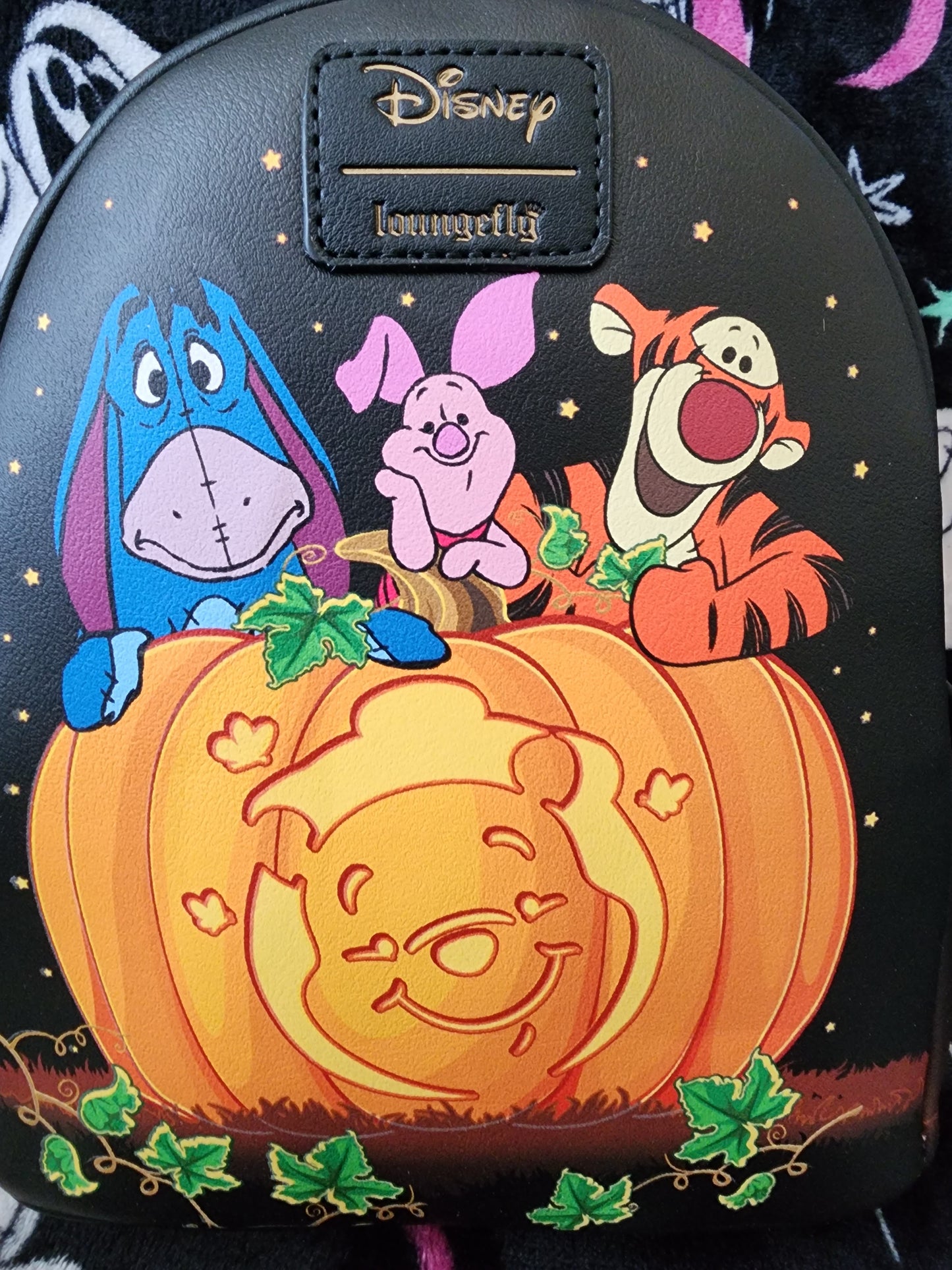 Loungefly Disney Winnie the Pooh and Friends Pumpkin Halloween Backpack