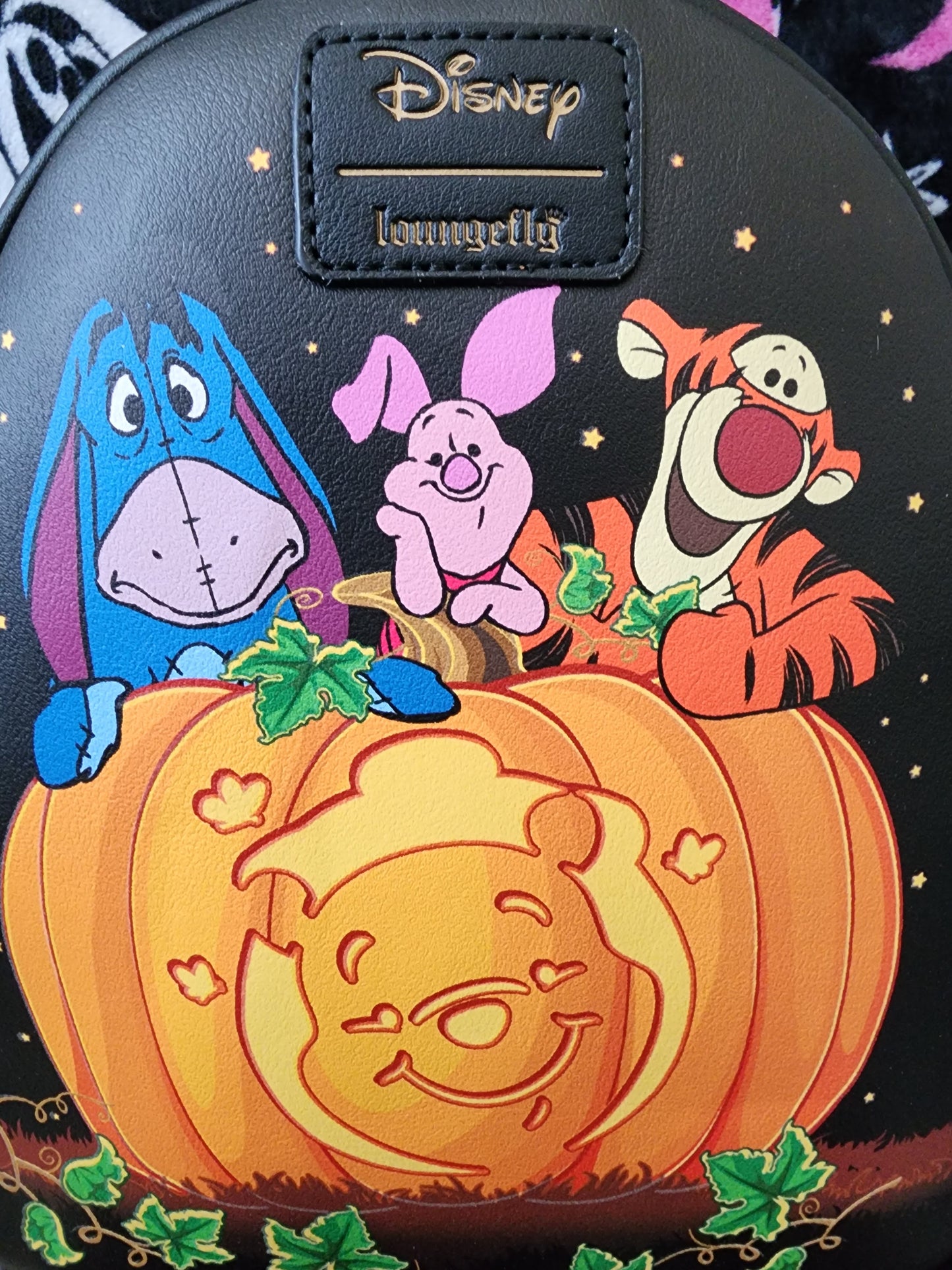 Loungefly Disney Winnie the Pooh and Friends Pumpkin Halloween Backpack