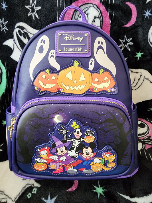 Loungefly Disney Exclusive, Hard to Find Mickey and Friends Backpack